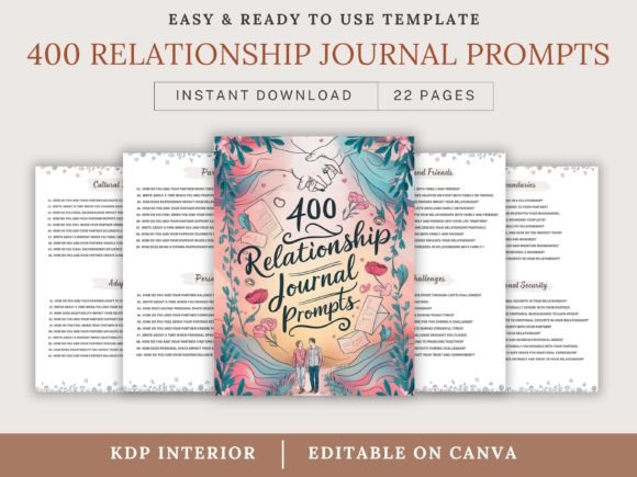 400 Relationship Journal Prompts: A Powerful Tool for Deep Reflection and Growth