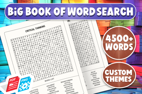 Big Book of Word Search Puzzle Book: A Comprehensive Resource for Puzzle Enthusiasts