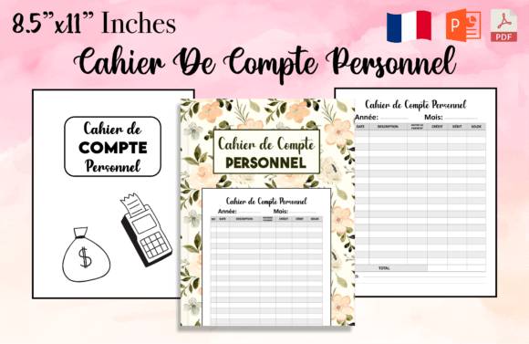 Cahier De Compte Personnel Pour Gérer Vos Finances Avec Efficacité