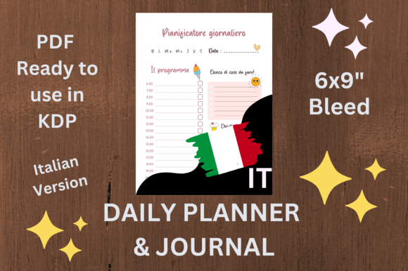 Daily Planner Journal Italian: A Tool for Smarter Daily Management