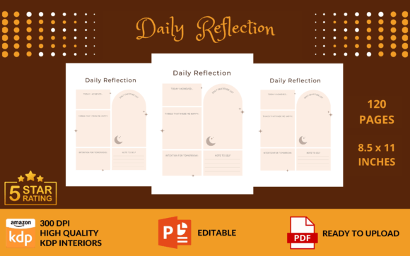 Daily Reflection Journal KDP Interior: A Powerful Tool for Personal and Professional Growth