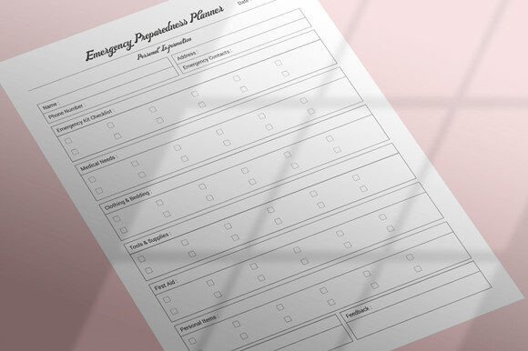 Emergency Preparedness Planner Kdp: A Comprehensive Tool for Personal and Business Use