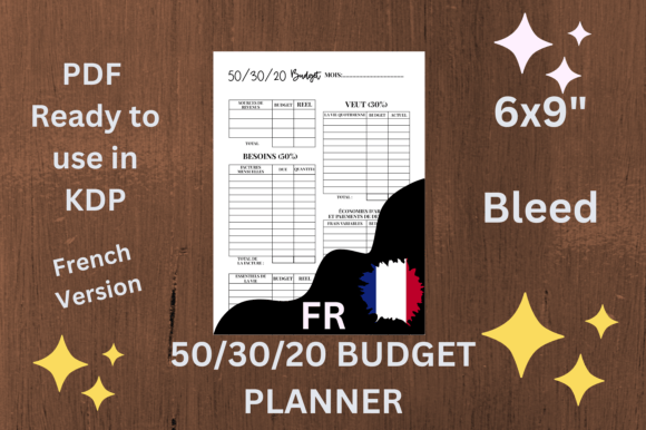 French 50-30-20 Budget Planner KDP Ready: A Practical Tool for Bilingual Financial Clarity