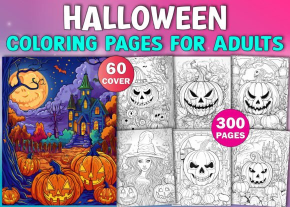 Halloween Coloring Pages for Adults: A Creative and Relaxing Way to Celebrate the Spooky Season