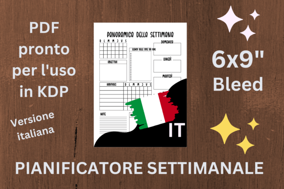 Italian Weekly Planner