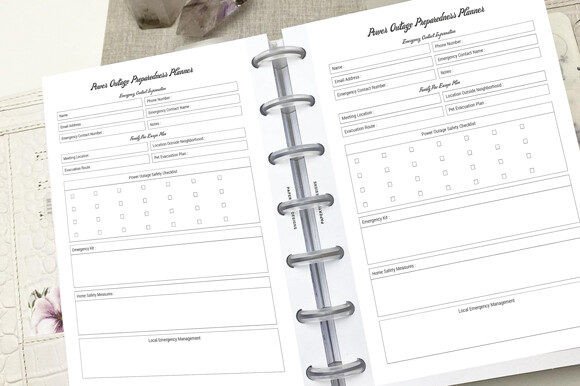 Power Outage Preparedness Planner